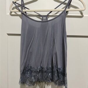 Caution To The Wind Slate Blue Cami